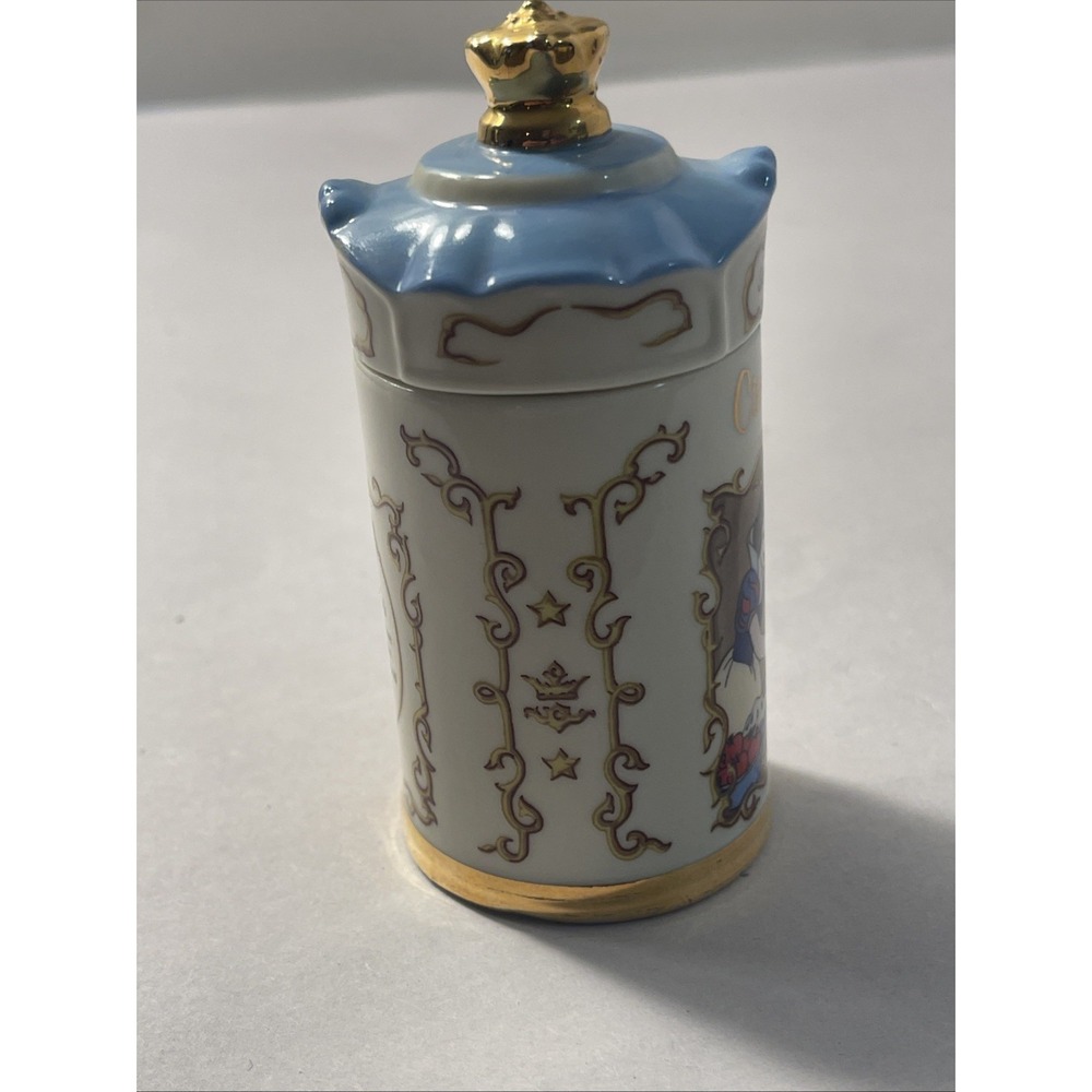 Lenox Disney Snow White Cinnamon Porcelain Spice Jar Collection 1995 Vintage - Picture 6 of 14
